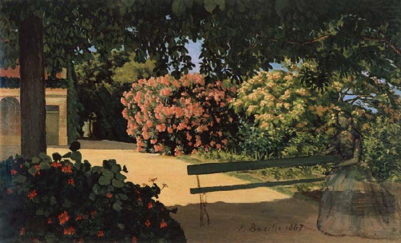 The Oleanders, Frederic Bazille